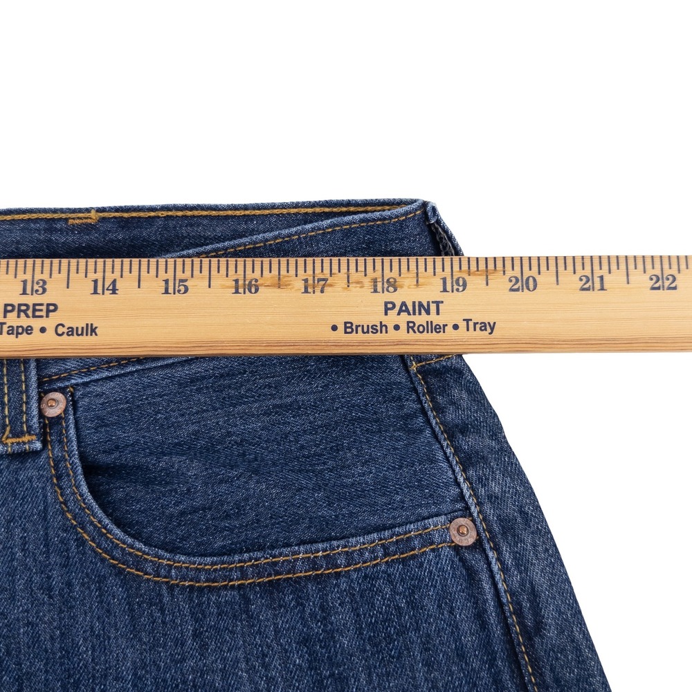 VTG NWT Deadstock Levis Mens 38x30 501 Original Fit Jeans Blue Button Fly Y2K - Picture 13 of 16